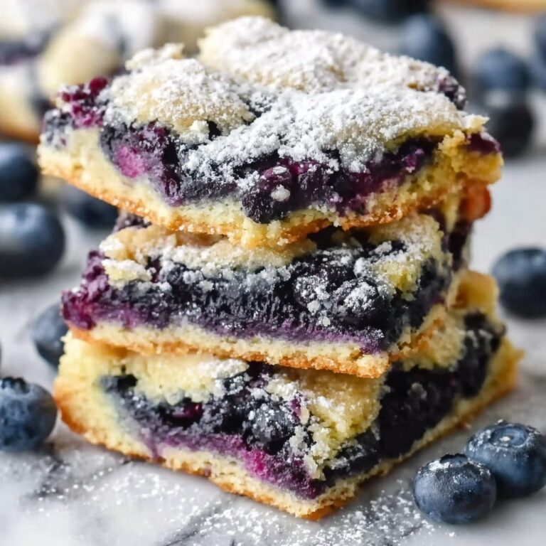 Blueberry Crinkle Cookies Recipe