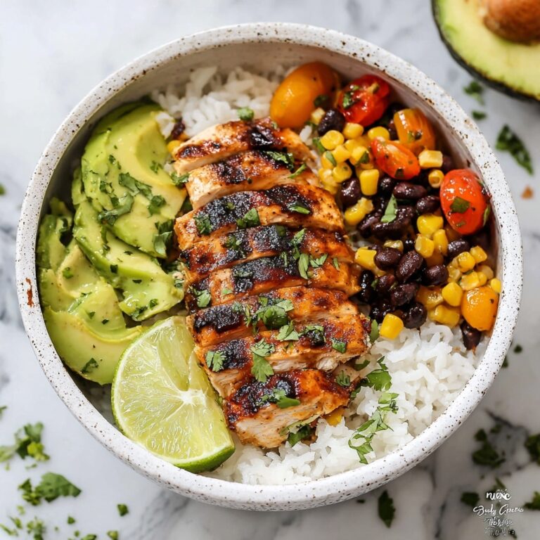 Honey Chipotle Chicken Rice Bowls Recipe