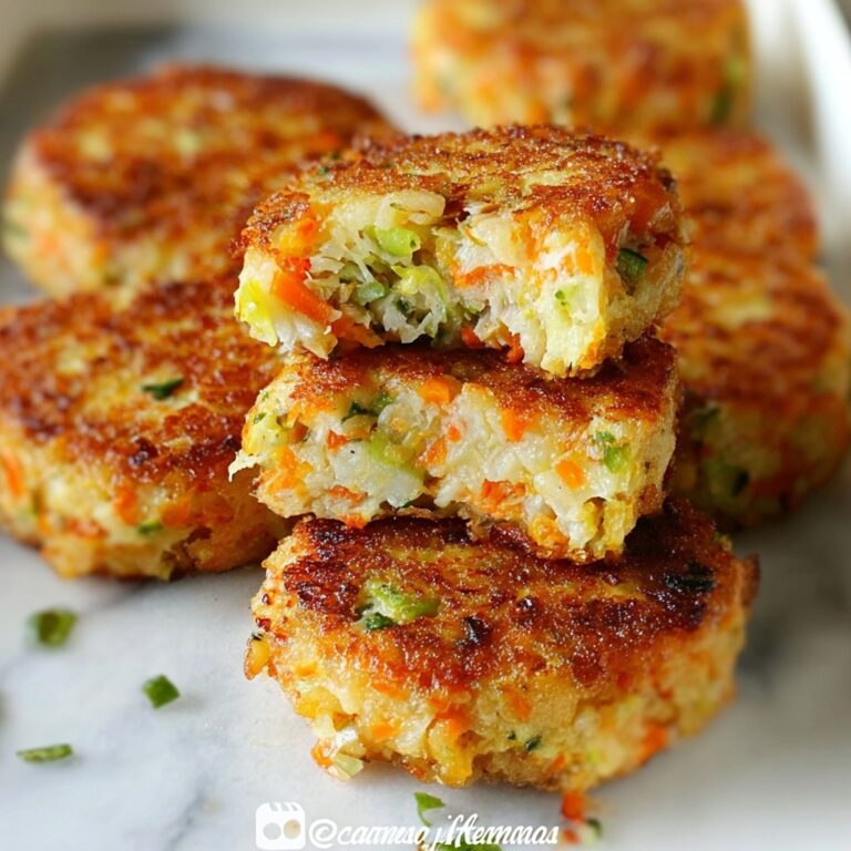 Tofu and Vegetable Patties Recipe