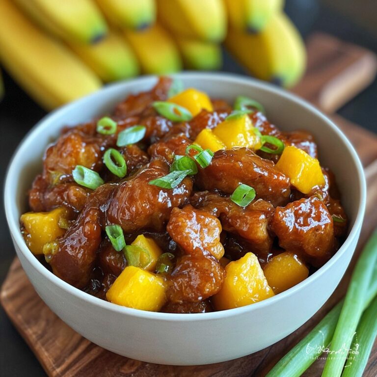 Chinese Style Mango Chicken Stir Fry Recipe