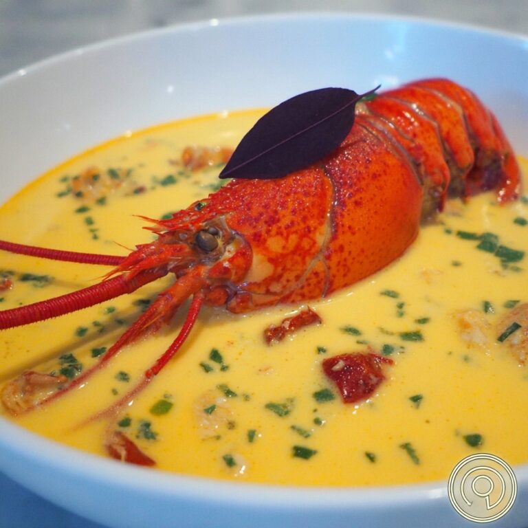 Luxurious Lobster Bisque with Saffron Infusion Recipe