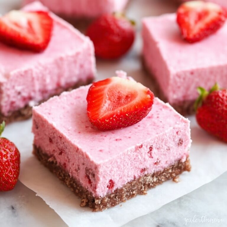 Strawberry White Chocolate Brownies Recipe