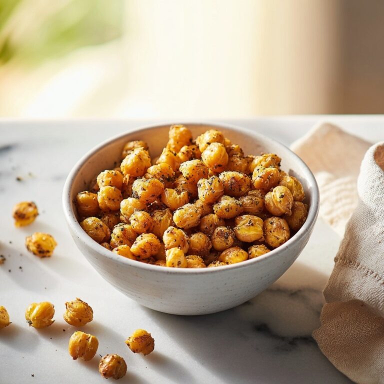 Ranch Crispy Roasted Chickpeas Recipe