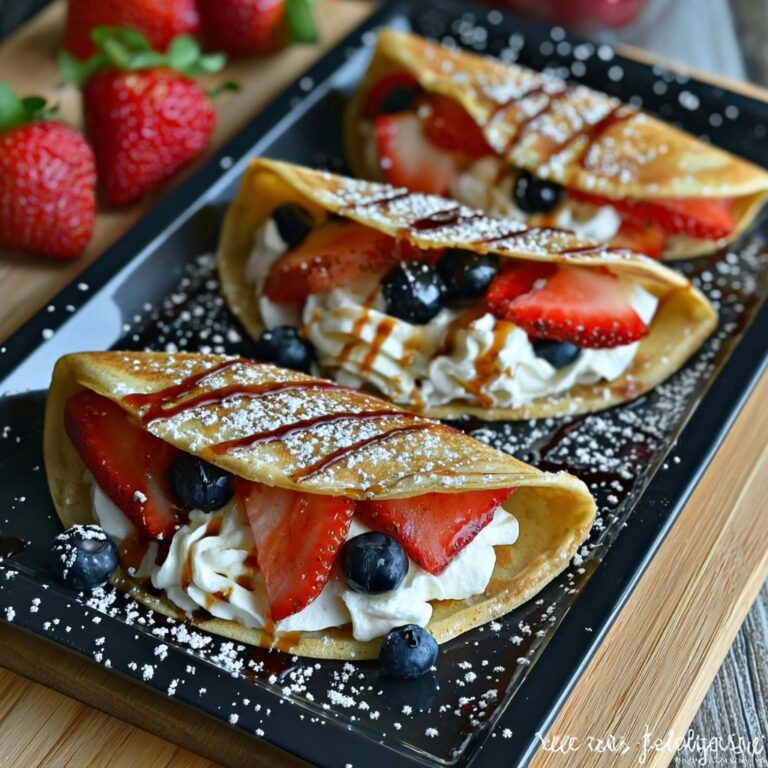 Pancake Tacos for a Sweet Twist Recipe