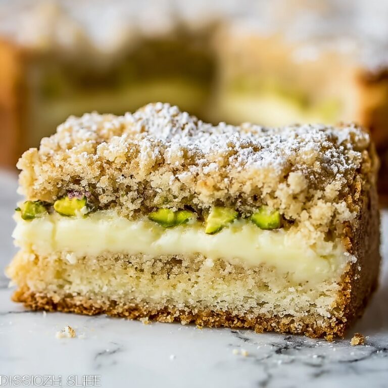 Decadent Pistachio Gooey Butter Cake That’ll Wow Your Guests Recipe