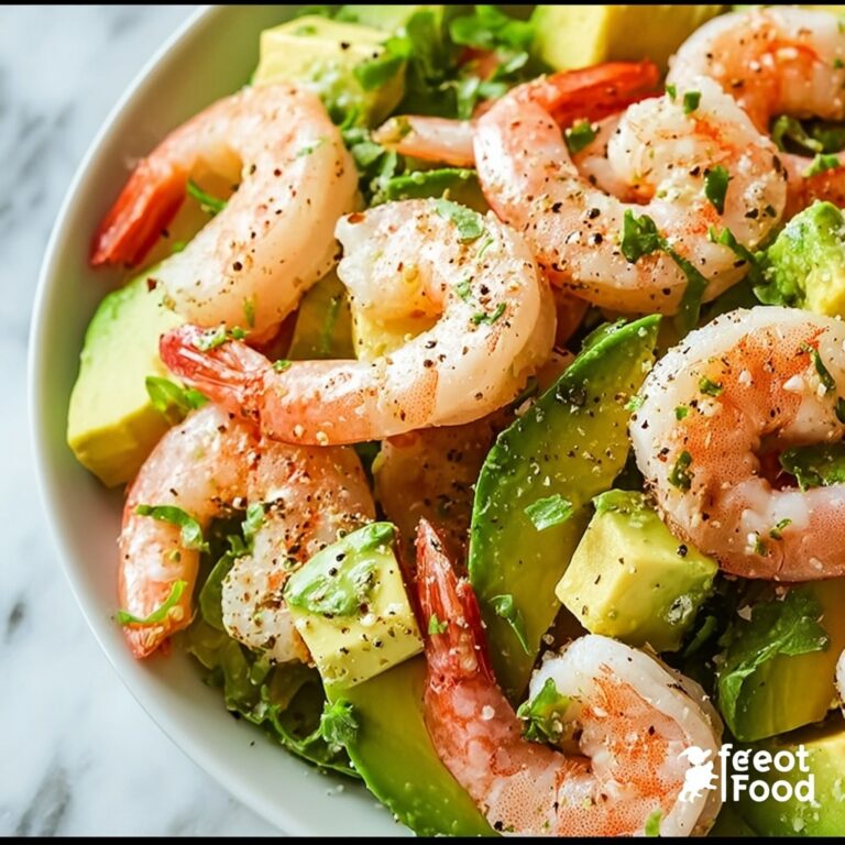 Zesty Citrus Shrimp and Avocado Salad Recipe