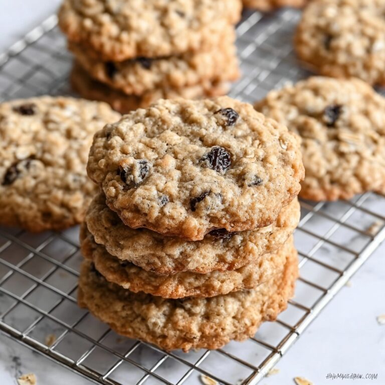 Oatmeal Raisin Cookies Recipe