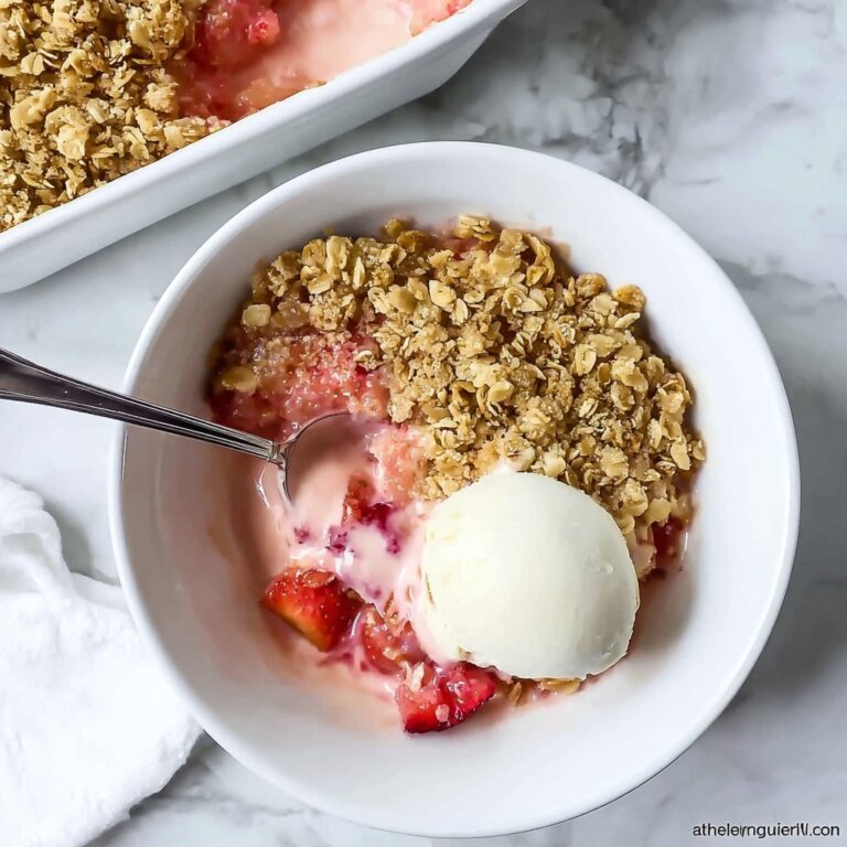 Rhubarb Crisp Recipe