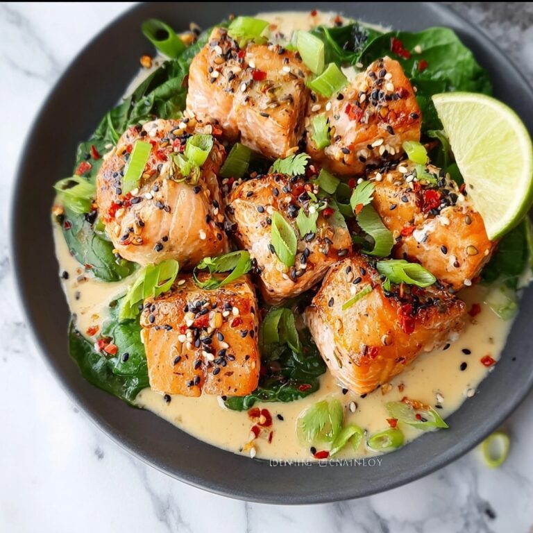 Crispy Bang Bang Salmon Bites Recipe