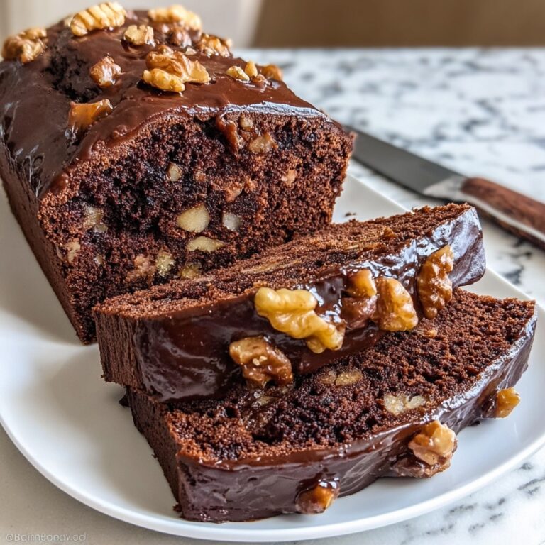 Espresso Date Walnut Loaf Cake Recipe