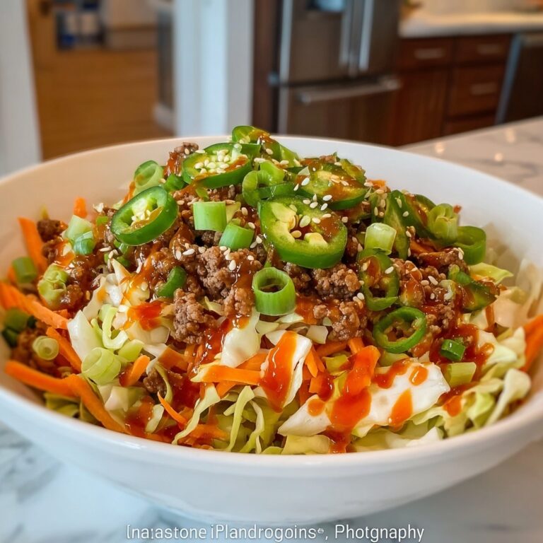 Low Carb Egg Roll in a Bowl Recipe