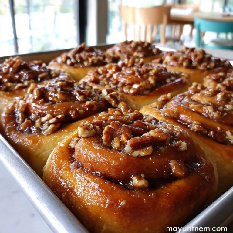 Caramel Apple Cinnamon Roll Bake Recipe