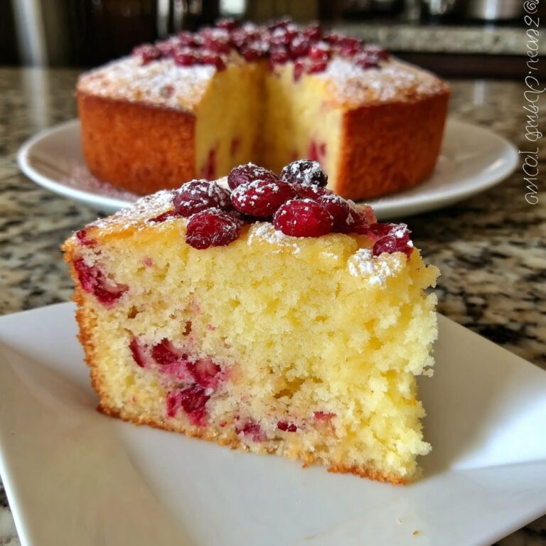 Cranberry Orange Christmas Cake: 5 Steps to Festive Joy Recipe
