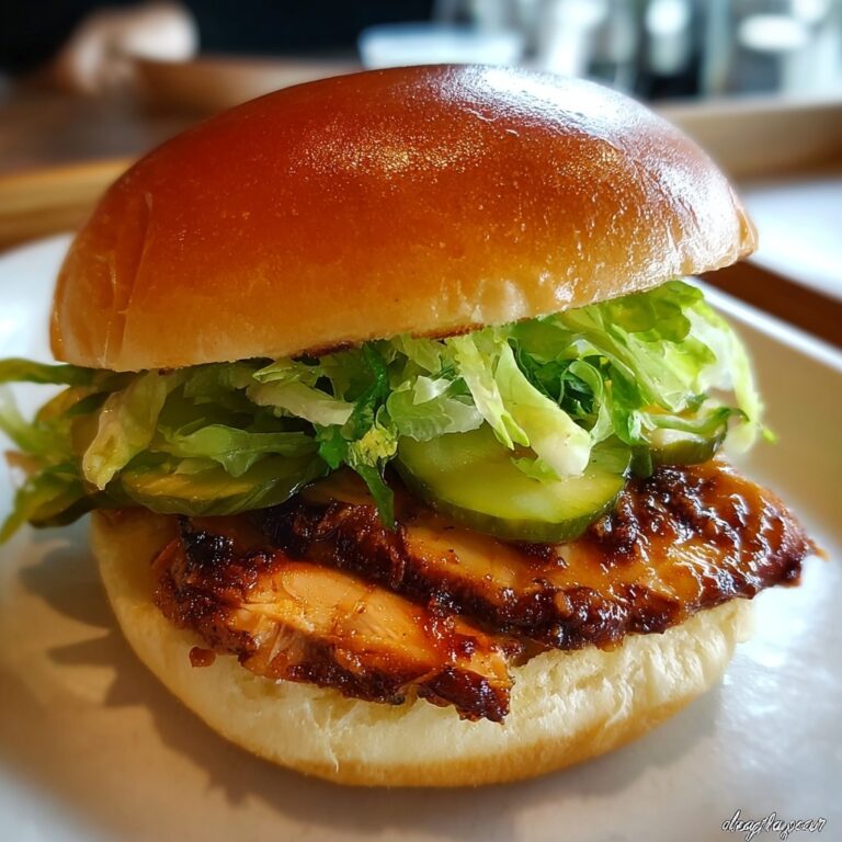 Gochujang Chicken Sandwich Recipe