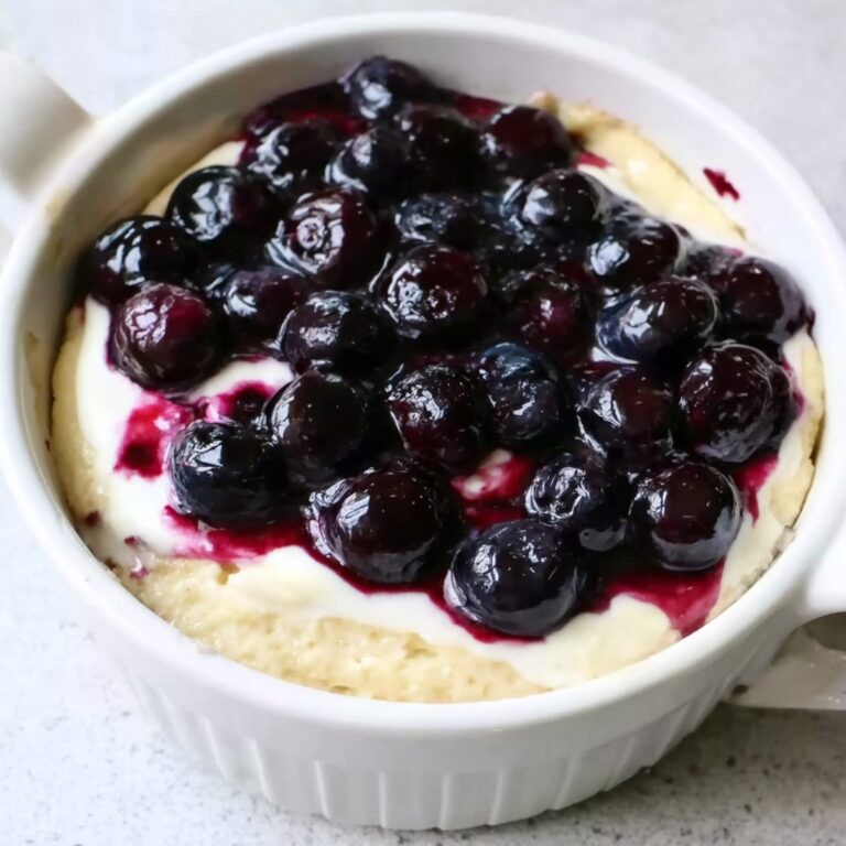 Blueberry Cheesecake Baked Oats Recipe