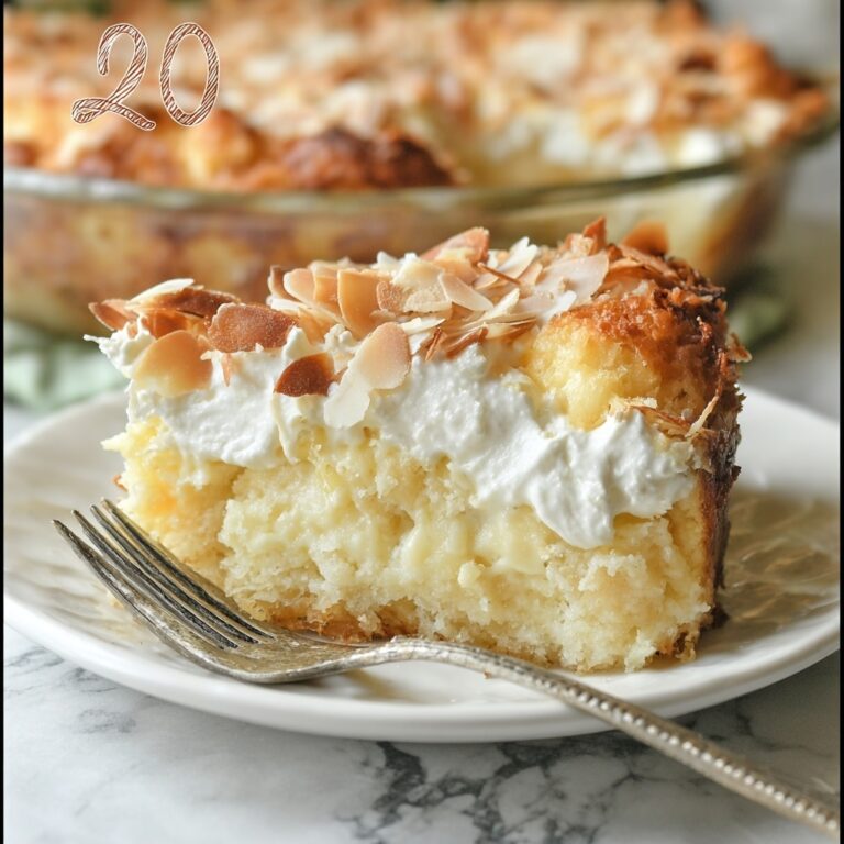 Coconut Cheesecake Bread Pudding Recipe