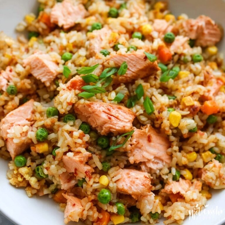Salmon Fried Rice Recipe