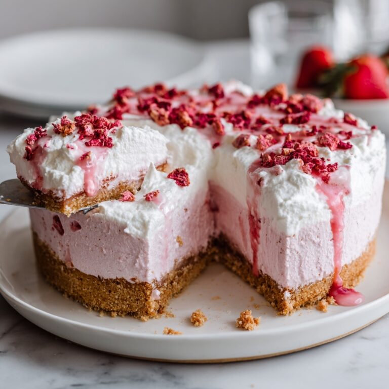 Vegan No Bake Strawberry Cheesecake Recipe