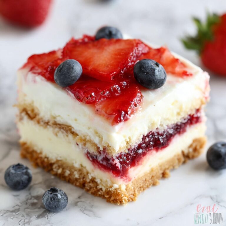 Red White Blue Icebox Cake Recipe