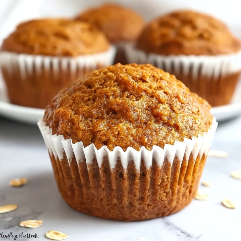 Healthy Greek Yogurt Pumpkin Muffins Recipe