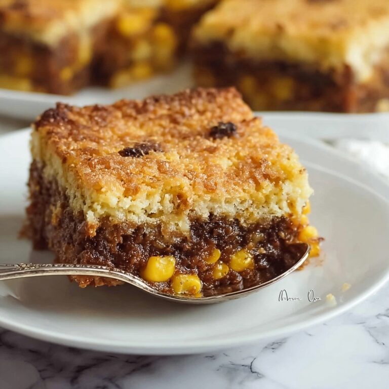 Easy Cowboy Cornbread Casserole Recipe