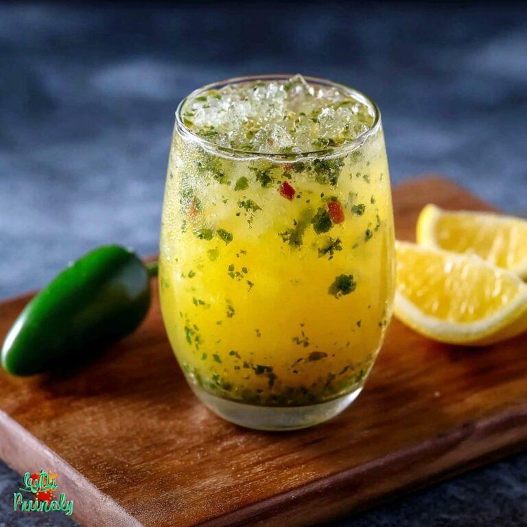 Green Chile Lemonade: A Spicy Citrus Delight Recipe