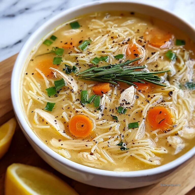 Greek Lemon Chicken Soup Recipe