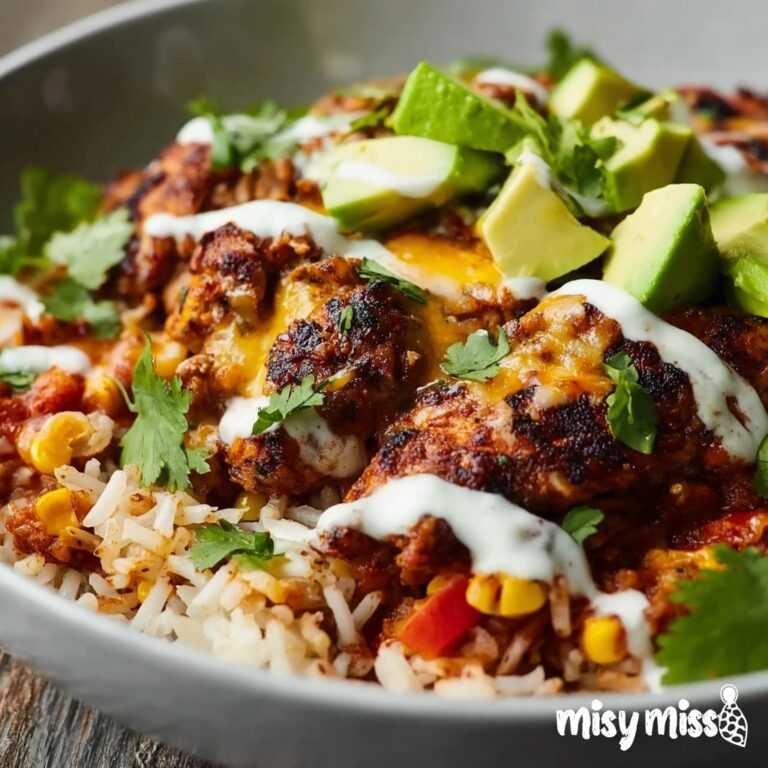Loaded Street Corn Chicken Rice Bowl Recipe