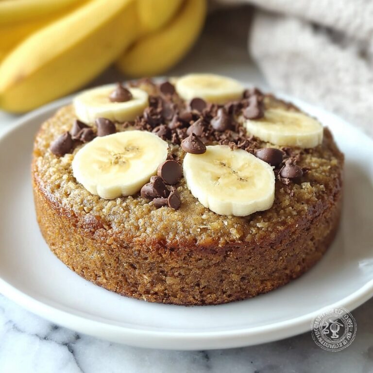 Single-Serve Microwave Banana Bread Recipe