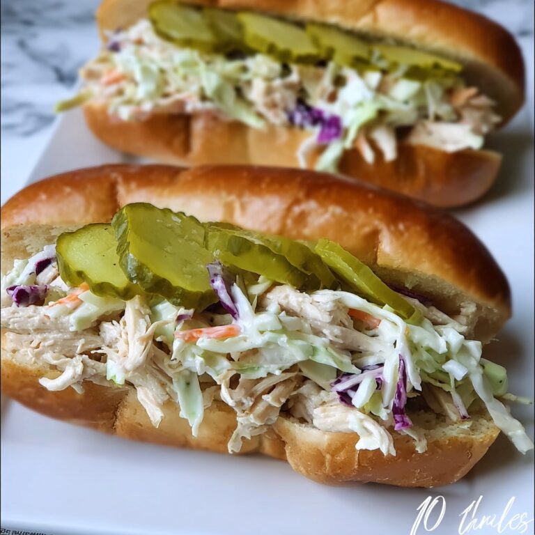 White BBQ Chicken Subs Recipe