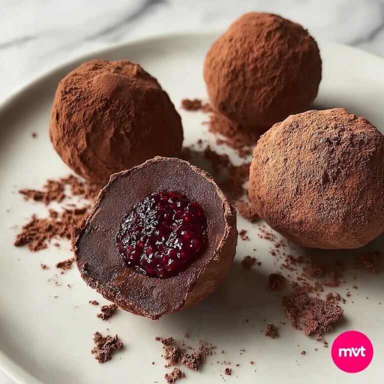 Chocolate Raspberry Truffles: 5 Steps to Pure Bliss Recipe