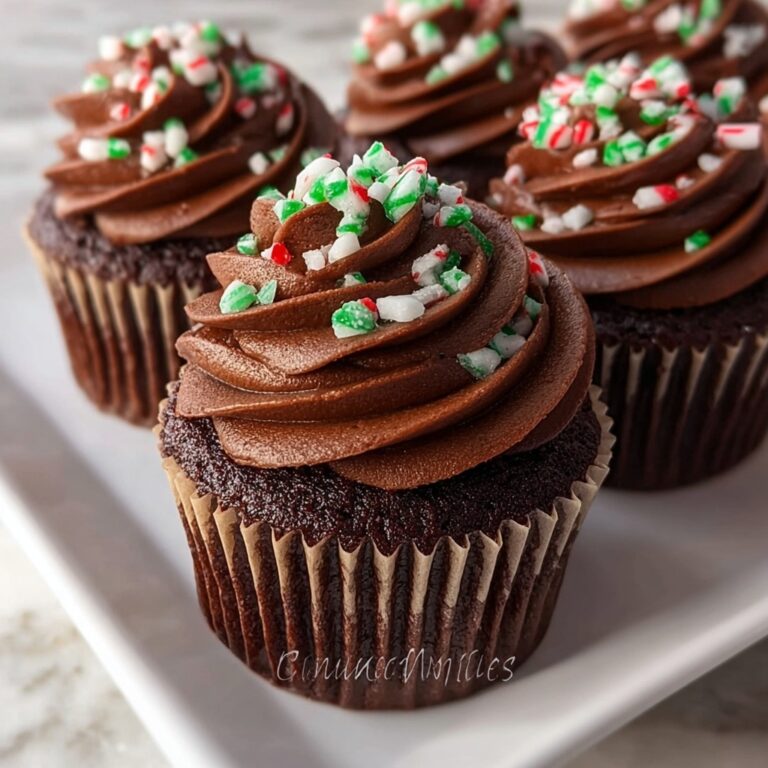 Christmas Chocolate Peppermint Cupcakes That Steal Hearts Recipe