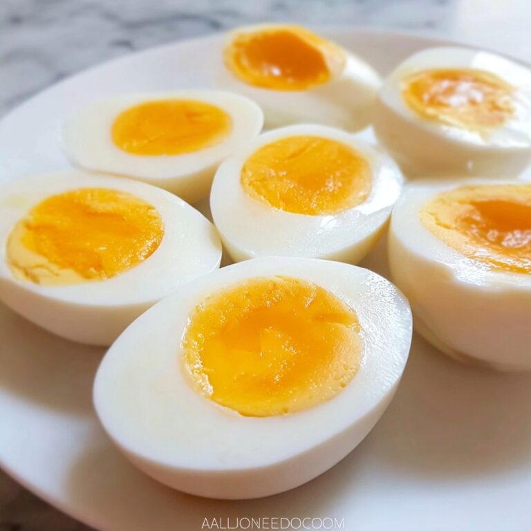 Perfectly Boiled Eggs Recipe
